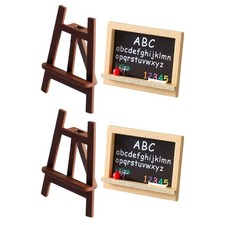 1 Set Mini House Easel Wooden Miniature Easel Simulation Sketching Model