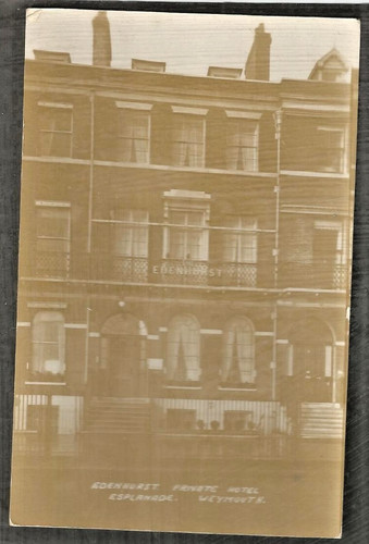 Dwf 1933 postcard edenhurst - 1933,