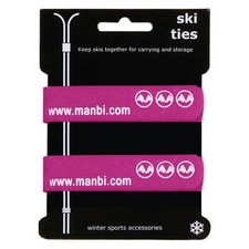 Manbi pair velcr0 ski ties - manbi,