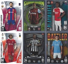 Topps Match Attax 2023/24 23/24 Champions League Base Cards #1 - #189