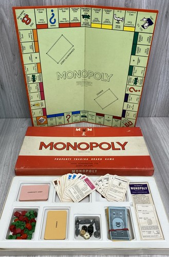 Vintage waddingtons monopoly - waddingtons,