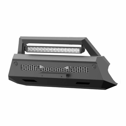 Metal front bumper guard led - metal,