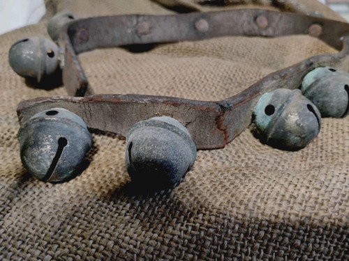 Antique sleigh bells - antique,