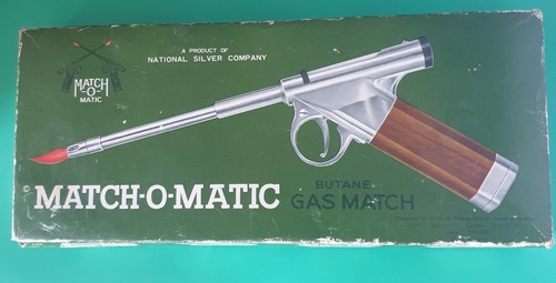 Vintage boxed match o matic - ,boxed,, match-o-matic