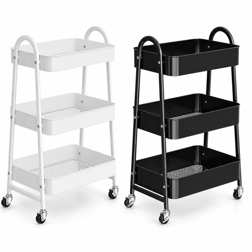 Tier storage trolley metal - tier,