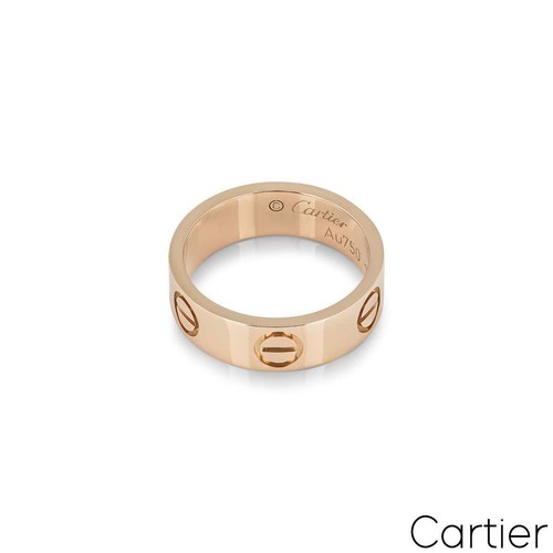 Cartier rose gold plain - cartier,