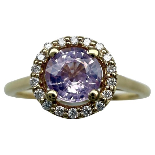 Natural 95ct round - 0.95ct, pink