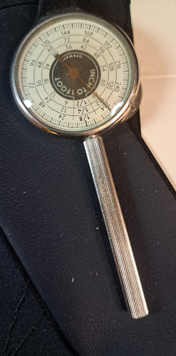1960s west german inch counter - west,