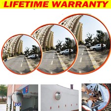 Wide Angle Traffic Mirror Road