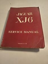 SERVICE MANUAL JAGUAR XJ6 SERIES 1  ( 2.8 LITRE & 4.2 LITRE 1972 )