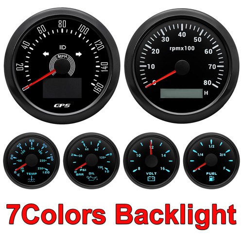 Gauge set 85mm gps - set, speedo