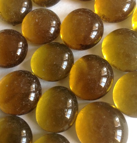 Glass gems nuggets 8 - glass, 3/8"
