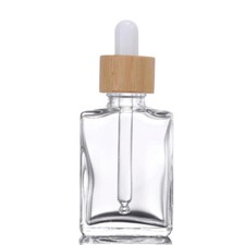 15/30/50ml Flat Glass Dropper