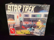 VINTAGE AMT ERTL STAR TREK TOS ENTERPRISE COMMAND BRIDGE MODEL KIT FACTORY SEAL