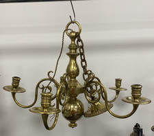 Heavy Antique Brass French 5