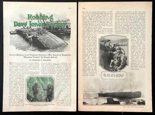 Lusitania robbing navy jones - lusitania,