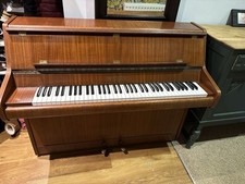 Bentley Upright Piano Walnut Finish Milton Keynes Collection