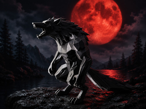 Blood moon guardian - blood,