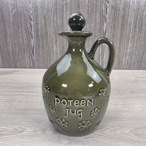 Wade poteen green jug cork - poteen,