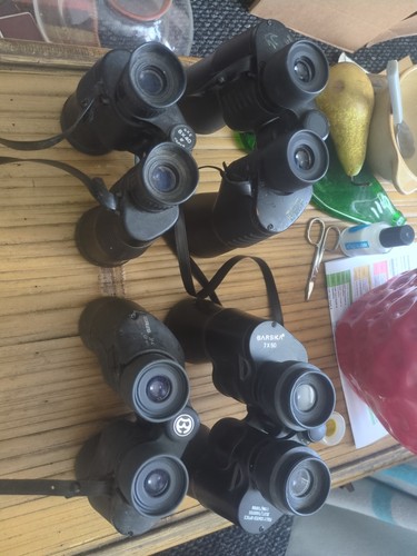 Job lot used binoculars - job,