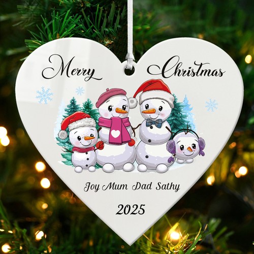 Personalised acrylic christmas - personalised,