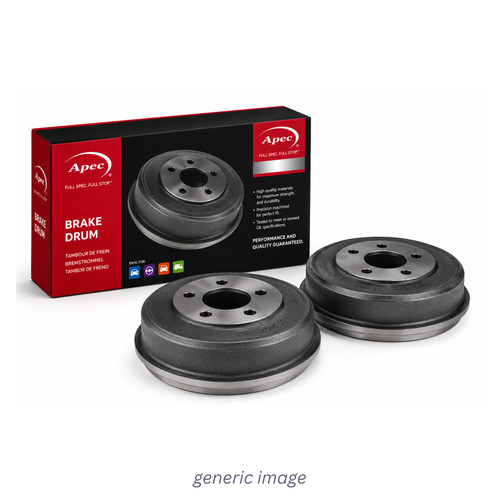 Apec brake drums fits - 2,