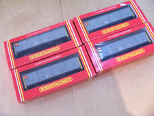 Rake of Four HORNBY R404 VDA 45T Air Brake Van FREIGHTLINER LIVERY Like R235