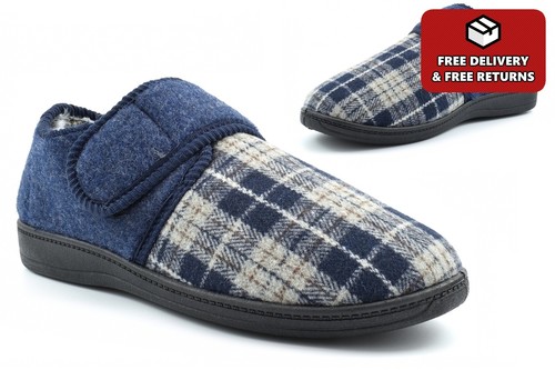 Mens thermal slippers touch - slippers,