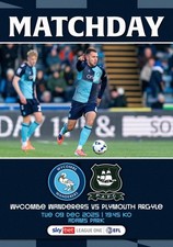 WYCOMBE WANDERERS v PLYMOUTH