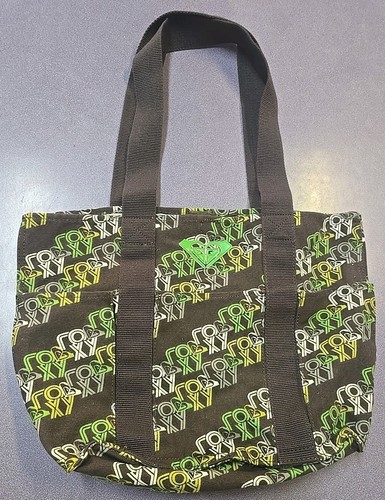 Roxy canvas tote - tote, green