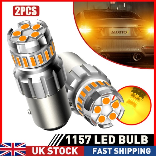 Amber yellow 1157 led turn - amber,