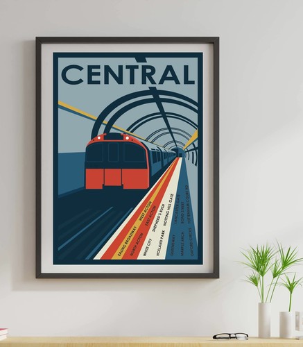 Central line london - line, (ealing)