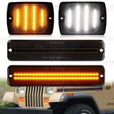 For Jeep Wrangler YJ Amber LED