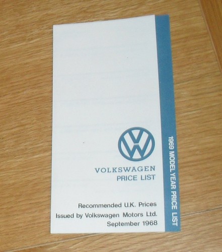 Volkswagen price guide - vw,