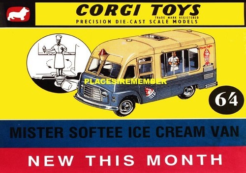 Corgi toys mister softee - toys,