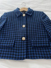 Zara Jacket Blue/ Black Dog