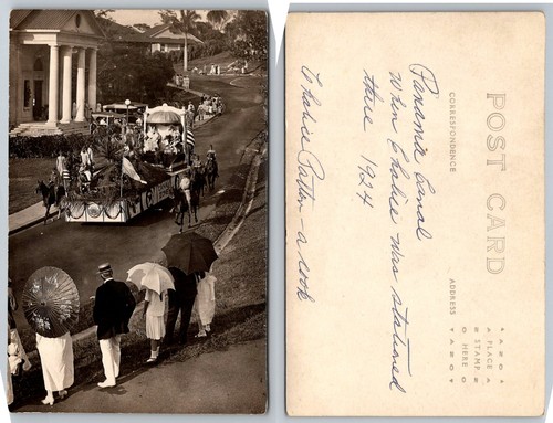 1924 panama canal zone parade - 1924,