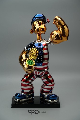 Usa popeye sailor man chrome - sailor,