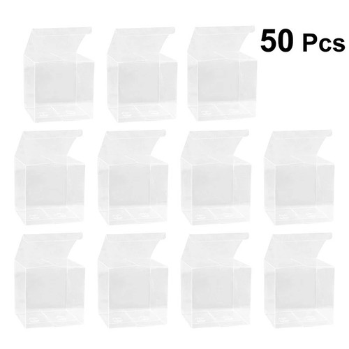50pcs clear pvc candle candy - 50pcs,