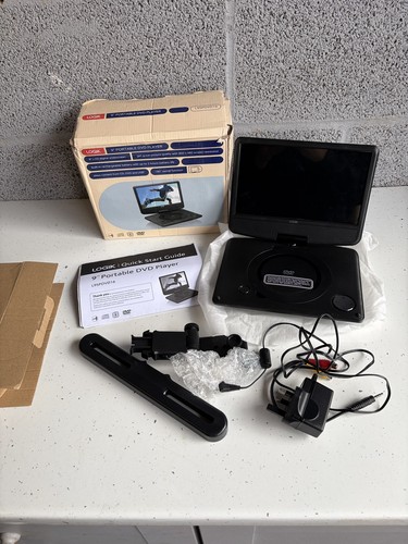 Logik portable dvd player - 9",