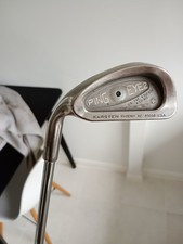 LH Ping Eye 2+ 1 Iron Stainless Steel Left Handed . Steel Shaft 7.0 XStiff.