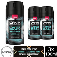 Lynx Lower Body Spray Coconut