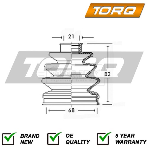 Joint boot set front rear - joint,