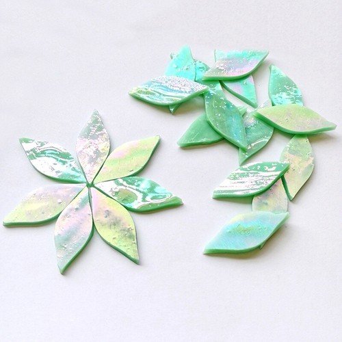 Mosaic tiles bulk petal leaves - mosaic,