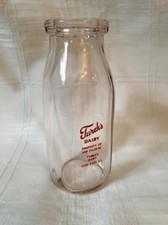 Vintage Half Pint Milk Bottle
