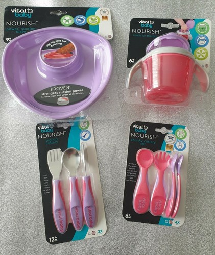 Vital baby weaning bundle - vital, new