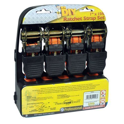 4pc ratchet tie down - tie,