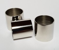 3 x PLAIN NICKEL-SILVER