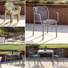 GREY STACKABLE OUTDOOR GARDEN