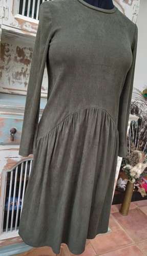 Ribbed drop waist stretch - drop,